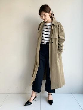 「DRESSTERIOR（ドレステリア）のアイテム（ジャケット/アウター）」を使った、DRESSTERIORさん（レディース・160cm）の春コーディネート