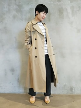 「DRESSTERIOR（ドレステリア）のアイテム（ジャケット/アウター）」を使った、DRESSTERIORさん（レディース・162cm）の春コーディネート