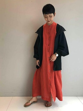 「DRESSTERIOR（ドレステリア）のアイテム（ジャケット/アウター）」を使った、DRESSTERIORさん（レディース・158cm）の春コーディネート