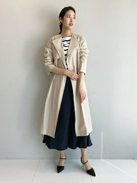 DRESSTERIORさん（レディース・172cm）の春コーディネート