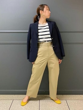 「DRESSTERIOR（ドレステリア）のアイテム（ジャケット/アウター）」を使った、DRESSTERIORさん（レディース・160cm）の春コーディネート