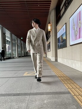 「DRESSTERIOR（ドレステリア）のアイテム（ジャケット/アウター）」を使った、DRESSTERIORさん（メンズ・168cm）の春コーディネート