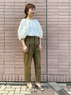 DRESSTERIORさん（レディース・157cm）の春コーディネート