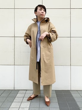 「DRESSTERIOR（ドレステリア）のアイテム（その他アウター）」を使った、DRESSTERIORさん（レディース・161cm）の春コーディネート