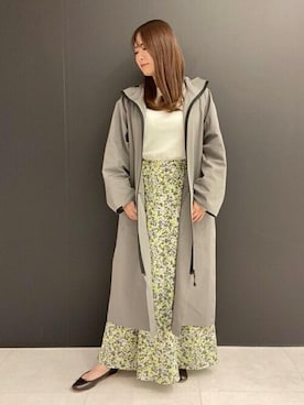 「DRESSTERIOR（ドレステリア）のアイテム（その他アウター）」を使った、DRESSTERIORさん（レディース・156cm）の春コーディネート