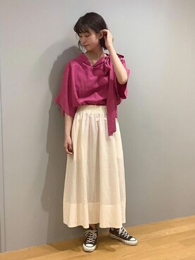 DRESSTERIORさん（レディース・168cm）の春コーディネート
