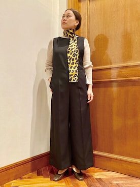 「DRESSTERIOR（ドレステリア）のアイテム（サロペット/オーバーオール）」を使った、DRESSTERIORさん（レディース・161cm）の春コーディネート