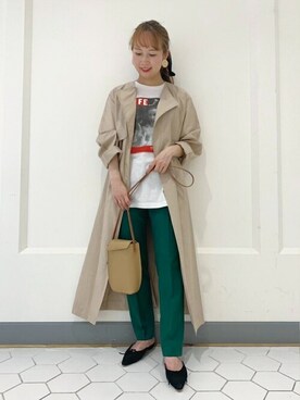 DRESSTERIORさん（レディース・156cm）の春コーディネート