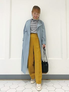 DRESSTERIORさん（レディース・156cm）の春コーディネート