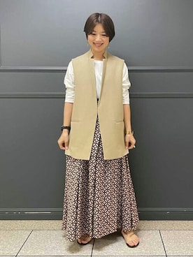 DRESSTERIORさん（レディース・154cm）の春コーディネート