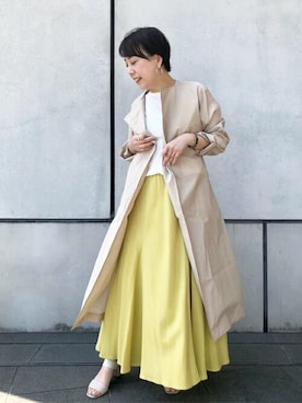 DRESSTERIORさん（レディース・161cm）の春コーディネート