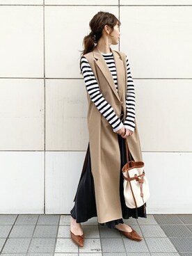 DRESSTERIORさん（レディース・160cm）の春コーディネート