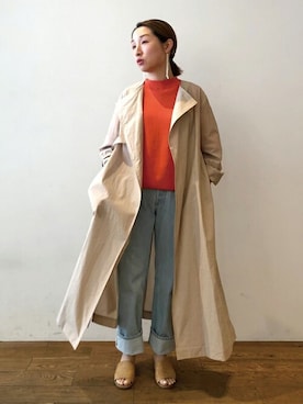 DRESSTERIORさん（レディース・152cm）の春コーディネート