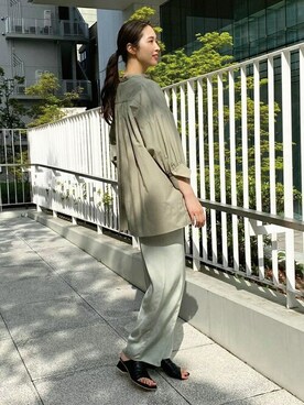 DRESSTERIORさん（レディース・172cm）の春コーディネート