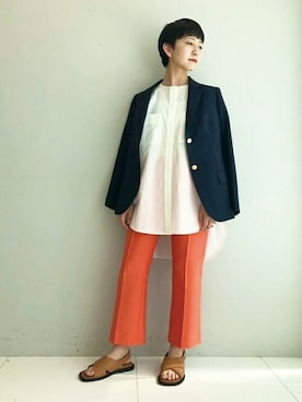 DRESSTERIORさん（レディース・158cm）の春コーディネート