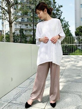 DRESSTERIORさん（レディース・160cm）の春コーディネート