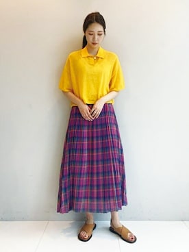 DRESSTERIORさん（レディース・172cm）の春コーディネート