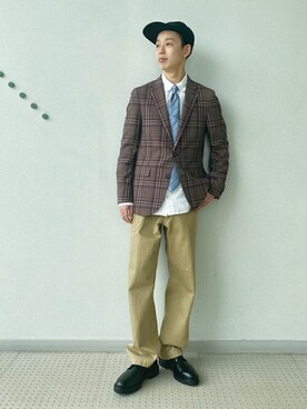 DRESSTERIORさん(メンズ・174cm)の春コーディネート