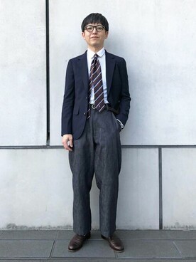 DRESSTERIORさん（メンズ・173cm）の春コーディネート
