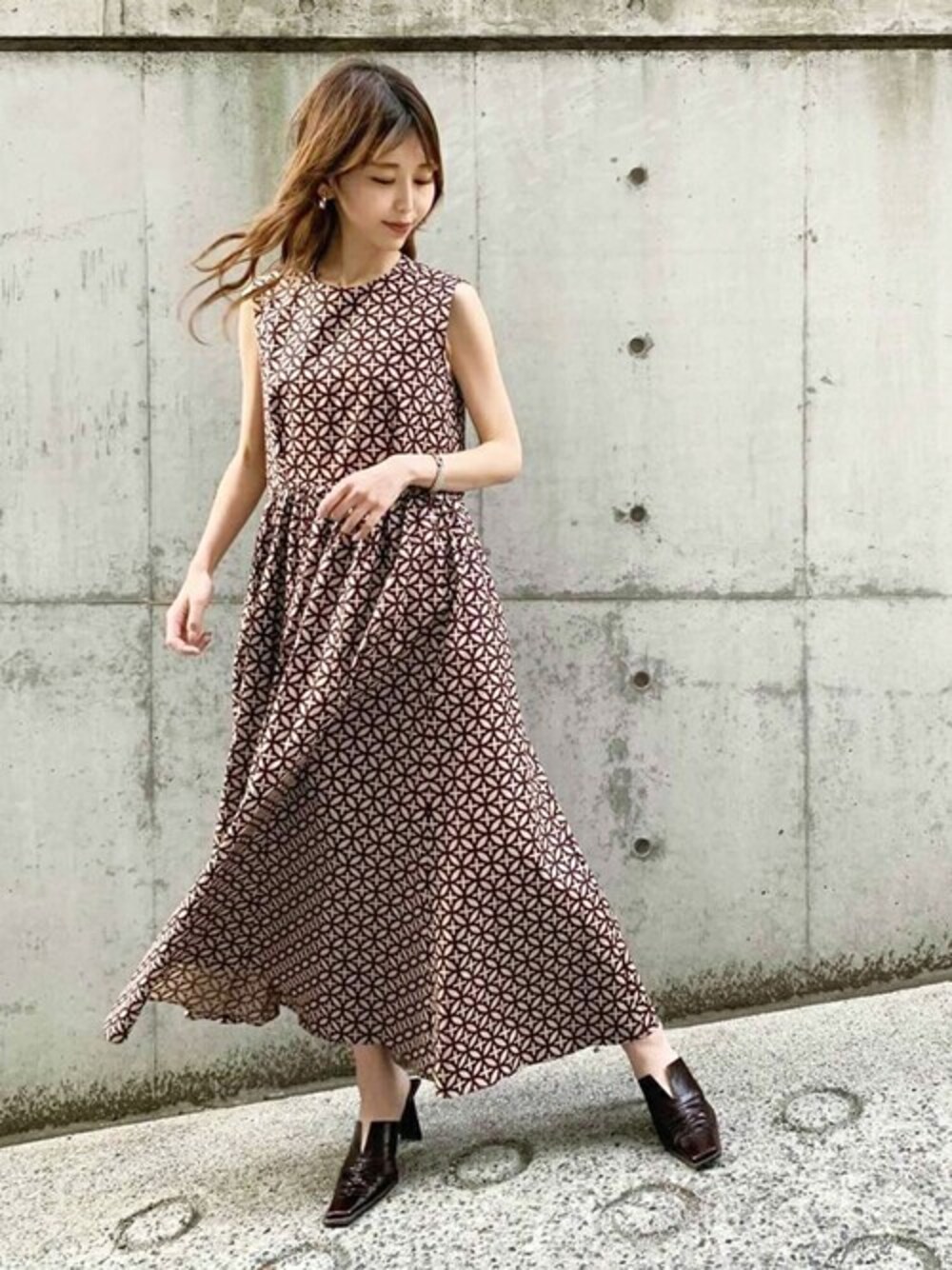 DRESSTERIOR（ドレステリア）の「◇サークルプリントギャザーフレア