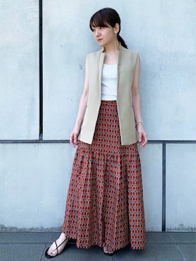 DRESSTERIORさん（レディース・161cm）の春コーディネート