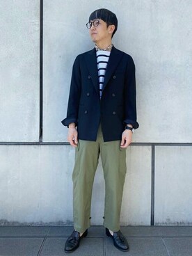 DRESSTERIORさん(メンズ・173cm)の春コーディネート