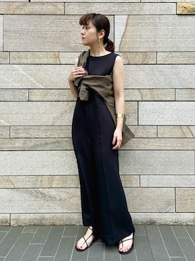「DRESSTERIOR（ドレステリア）のアイテム（サロペット/オーバーオール）」を使った、DRESSTERIORさん（レディース・161cm）の春コーディネート