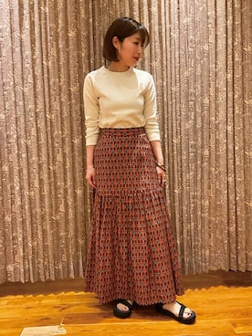 DRESSTERIORさん（レディース・158cm）の春コーディネート