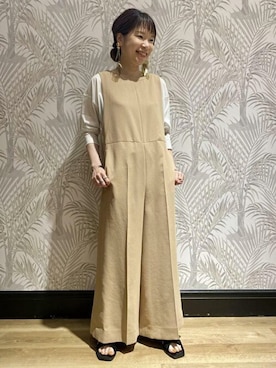 「DRESSTERIOR（ドレステリア）のアイテム（サロペット/オーバーオール）」を使った、DRESSTERIORさん（レディース・161cm）の春コーディネート
