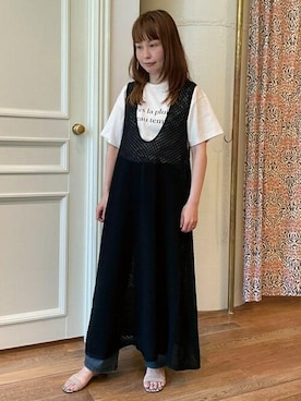 DRESSTERIORさん（レディース・157cm）の春コーディネート