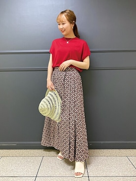 DRESSTERIORさん（レディース・154cm）の夏コーディネート