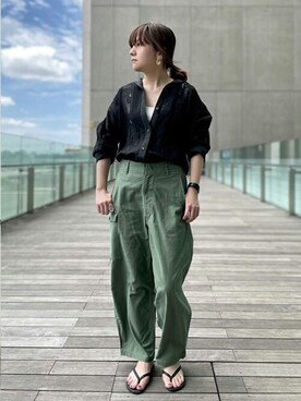 DRESSTERIORさん（レディース・161cm）の夏コーディネート