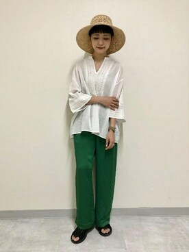 DRESSTERIORさん（レディース・158cm）の夏コーディネート