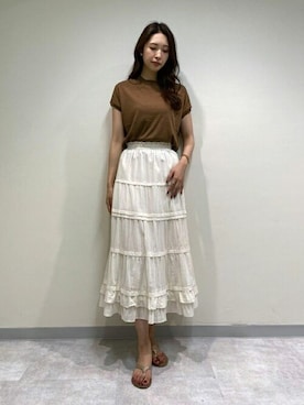 DRESSTERIORさん（レディース・172cm）の夏コーディネート