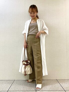 DRESSTERIORさん（レディース・154cm）の夏コーディネート