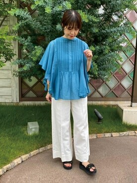 DRESSTERIORさん（レディース・161cm）の夏コーディネート