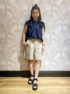 DRESSTERIORさん（レディース・157cm）の夏コーディネート