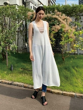 DRESSTERIORさん（レディース・172cm）の夏コーディネート