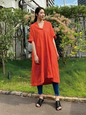 DRESSTERIORさん（レディース・172cm）の夏コーディネート