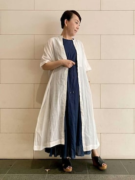 DRESSTERIORさん（レディース・161cm）の夏コーディネート