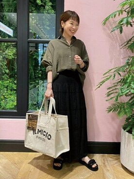 DRESSTERIORさん（レディース・161cm）の夏コーディネート