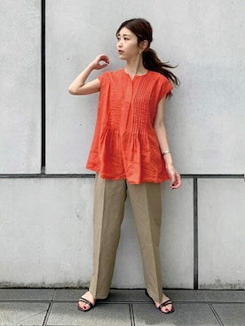 DRESSTERIORさん（レディース・160cm）の夏コーディネート