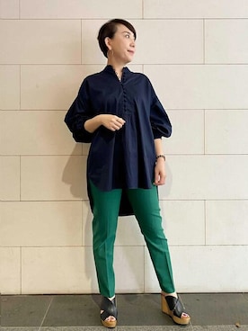 DRESSTERIORさん（レディース・161cm）の夏コーディネート