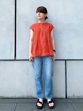 DRESSTERIORさん（レディース・161cm）の夏コーディネート