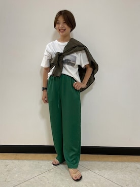 DRESSTERIORさん（レディース・154cm）の夏コーディネート