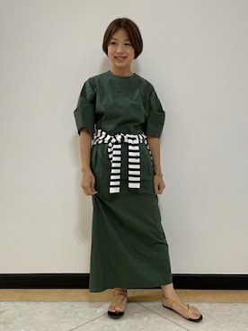 DRESSTERIORさん（レディース・154cm）の夏コーディネート
