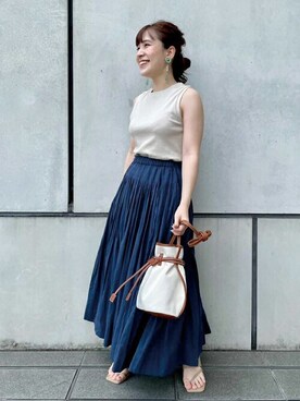 DRESSTERIORさん（レディース・153cm）の夏コーディネート