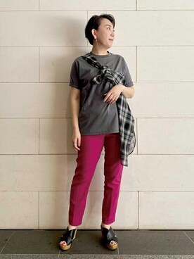 DRESSTERIORさん（レディース・161cm）の夏コーディネート