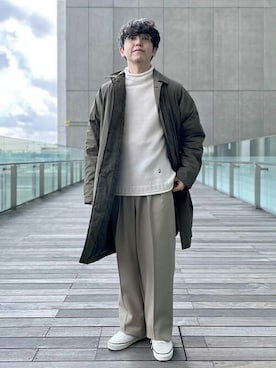 「DRESSTERIOR（ドレステリア）のアイテム（その他アウター）」を使った、DRESSTERIORさん（メンズ・173cm）の秋コーディネート