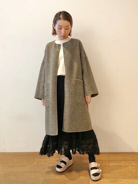 「DRESSTERIOR」｜DRESSTERIORさん（レディース・152cm）の秋コーディネート
